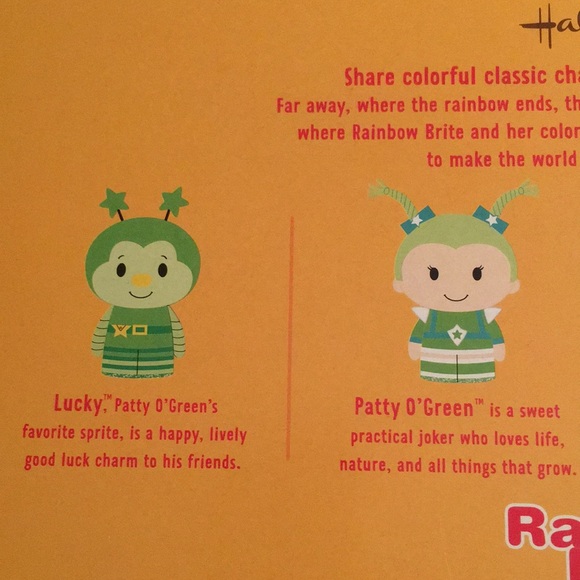 FINAL PRICE Rainbow Brite itty bittys by Hallmark - Picture 9 of 11